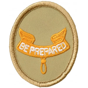 Image of second class rank patch